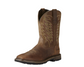 Ariat Men's Groundbreaker Wide Square Toe Brown Boot