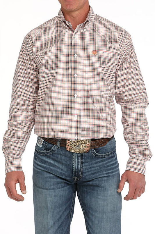 Cinch Plaid Button-Down Western Shirt