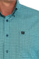 Cinch Turquoise Medallion Print Button-Down Western Shirt