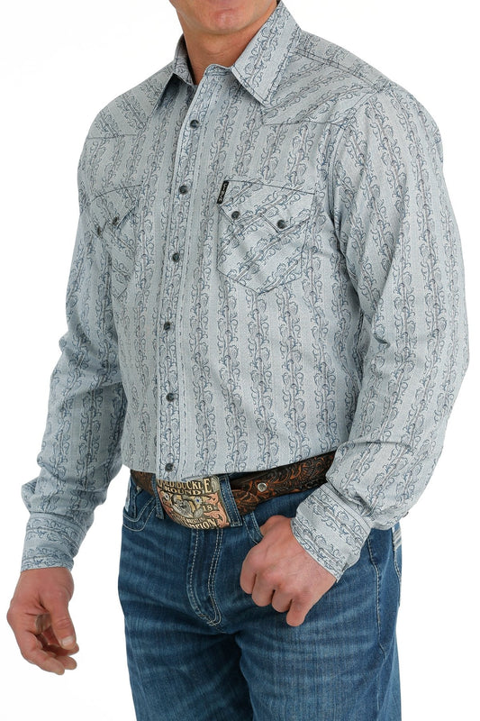 Cinch Men's Modern Fit Printed Shirt