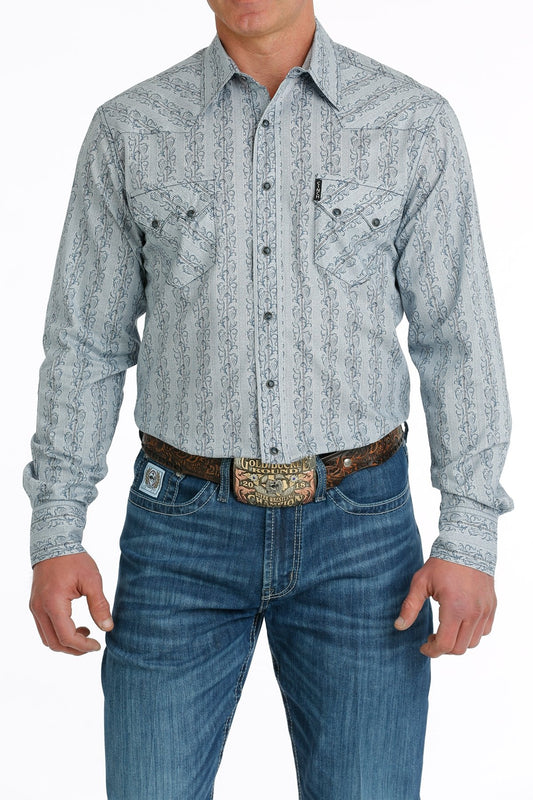 Cinch Men's Modern Fit Printed Shirt