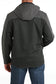 Cinch Hooded Softshell Jacket in Black