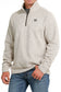 Cinch Men's 1/4-Zip Pullover in Stone