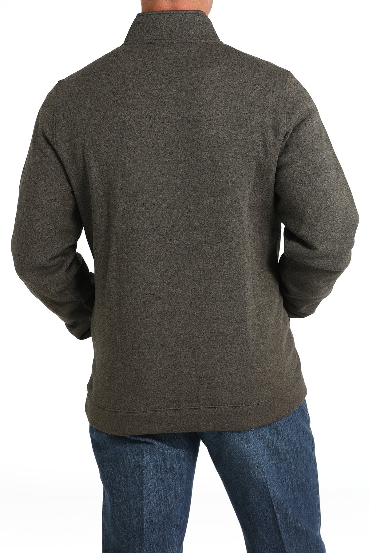 Cinch Men's Brown 1/2 Zip Pullover