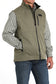 Cinch Men's Olive Softshell Vest