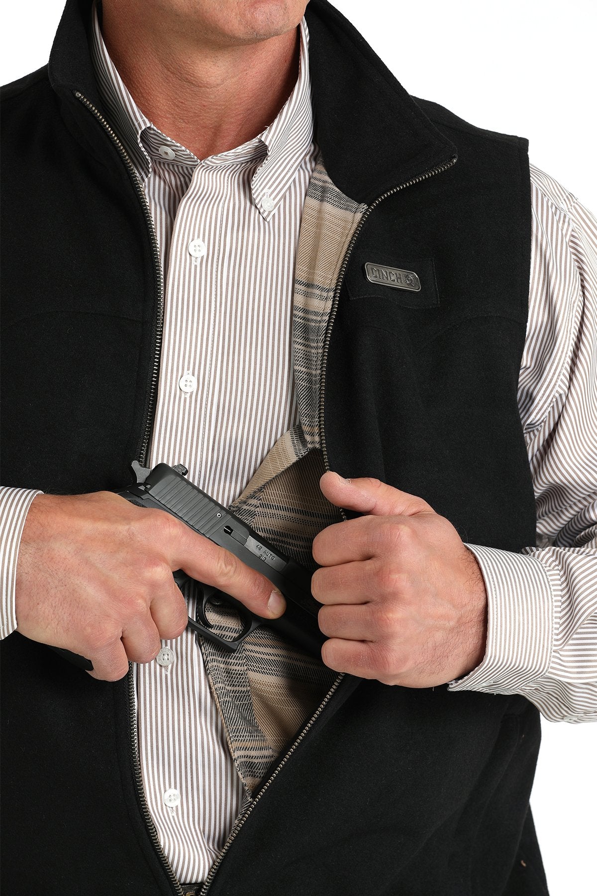 Cinch Concealed Carry Western Vest