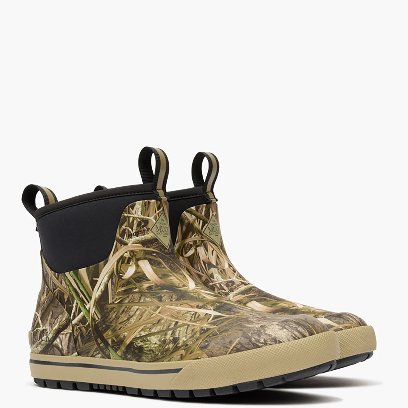 Muck Xplorer Men's Outdoor Ankle Boot in Mossy Oak Shadow Grass Habitat