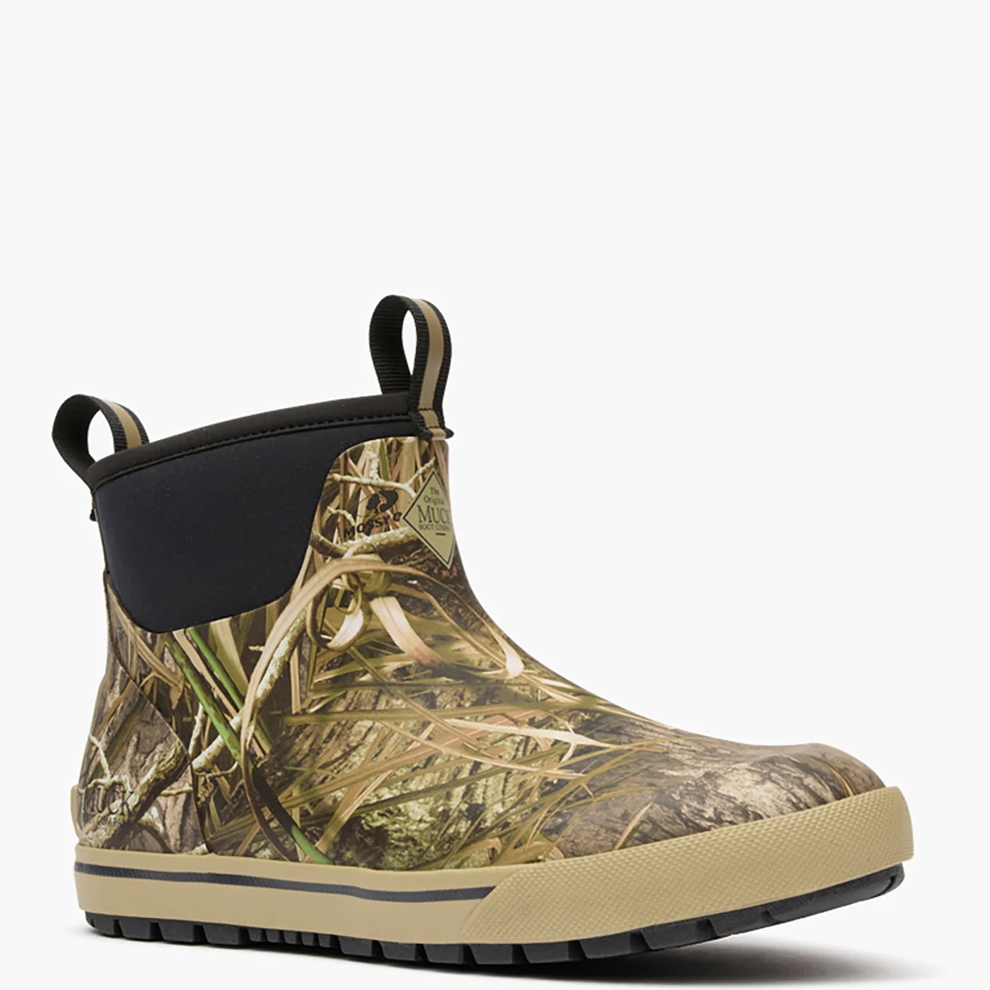 Muck Xplorer Men's Outdoor Ankle Boot in Mossy Oak Shadow Grass Habitat