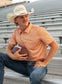 Rock & Roll Men's Orange Geo Polo