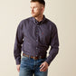 Ariat Wrinkle Free Briggs Classic Fit Shirt in Navy