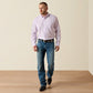 Ariat Wrinkle Free Solid Pinpoint Oxford Classic Fit Shirt in Rhapsody