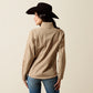 Ariat Logo Softshell Print Jacket in Faded Leopard