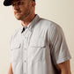 Ariat VentTEK Outbound Classic Fit Shirt in Light Gray