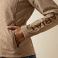 Ariat Logo Softshell Print Jacket in Faded Leopard