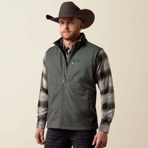 Ariat Logo Softshell Vest in Beluga