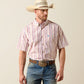 Ariat Pro Series Neil Classic Fit Shirt in Key Largo Blue Stripe