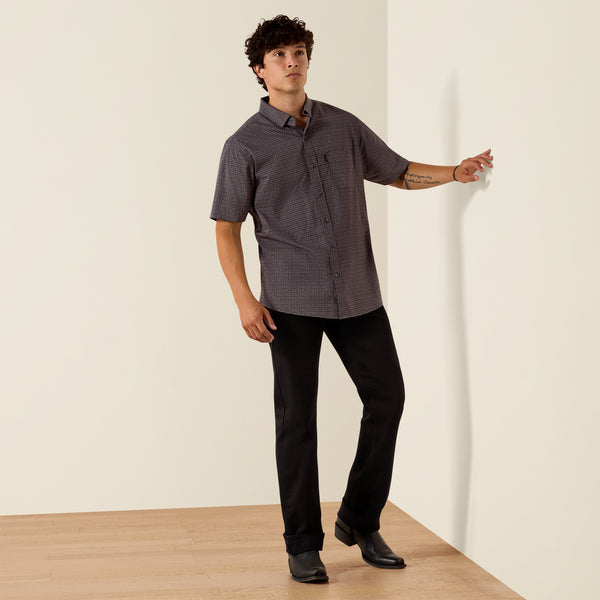 Ariat Maxus Modern Fit Shirt in Nightshadow Arrow Stripe