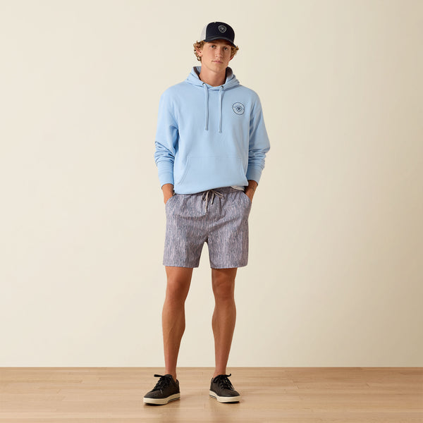 Ariat The Weekender 6" Shorts in Gray Camo