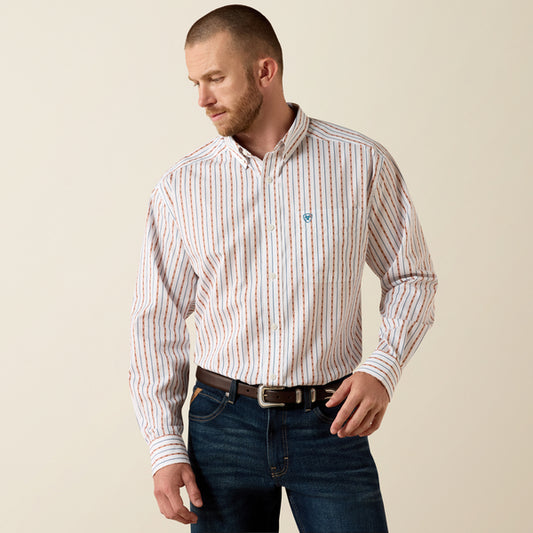 Ariat Men's Wrinkle Free Augustine Classic Fit Long Sleeve Shirt