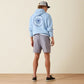 Ariat The Weekender 6" Shorts in Gray Camo