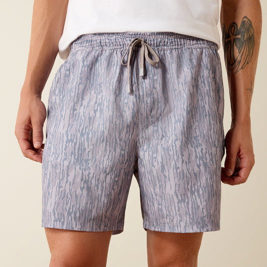 Ariat The Weekender 6" Shorts in Gray Camo