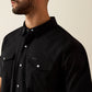 Ariat FrontierTough VentTEK Western Fitted Snap Shirt in Black