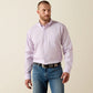 Ariat Wrinkle Free Solid Pinpoint Oxford Classic Fit Shirt in Rhapsody
