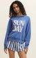 Z Supply Sunday Sweatshirt in Bayside