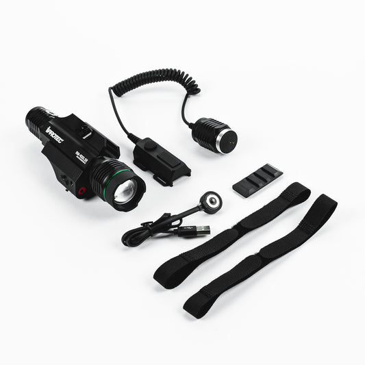 Iprotec RM400LSR Firearm Light and Laser Combo