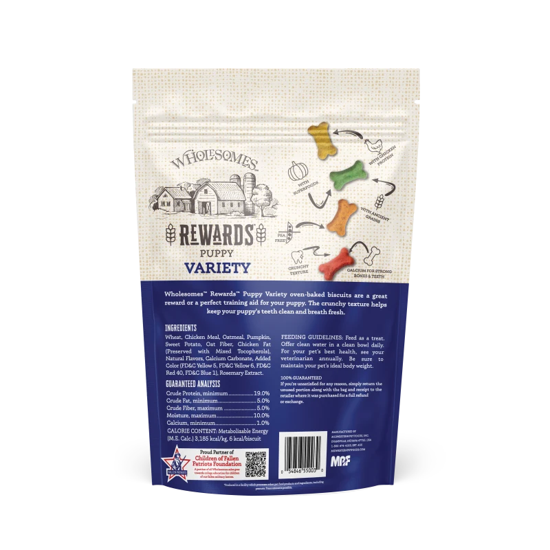 Wholesomes Rewards Variety Puppy Treats