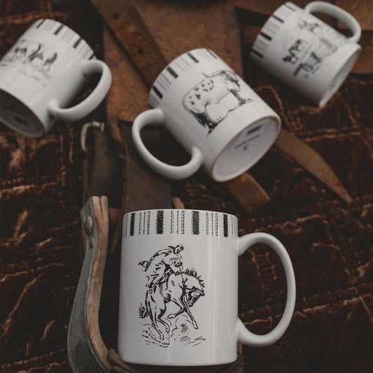 Paseo Road by HiEnd Accents Ranch Life Bronco Mug