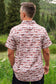 Burlebo Performance Button Up Mountain Range Shirt