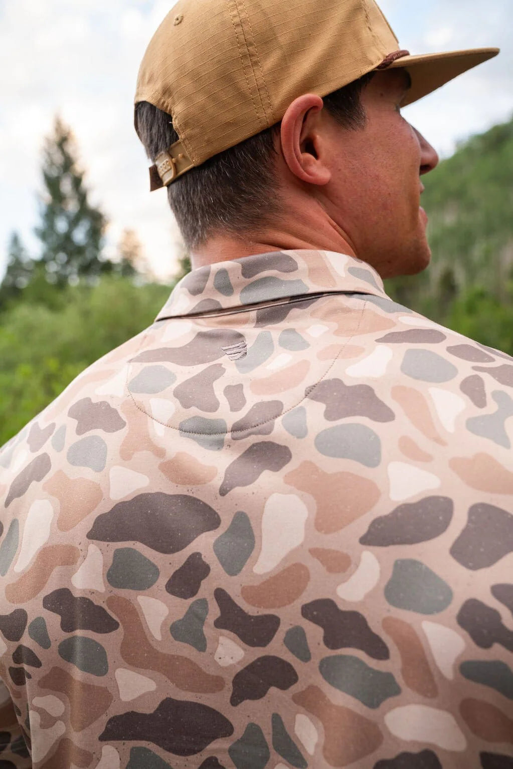 Burlebo Performance Polo in Pintail Camo