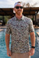 Burlebo Men's Retro Duck Camo Performance Polo