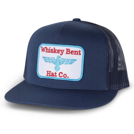 Whiskey Bent Hat Co. Phoenix Navy Trucker Cap