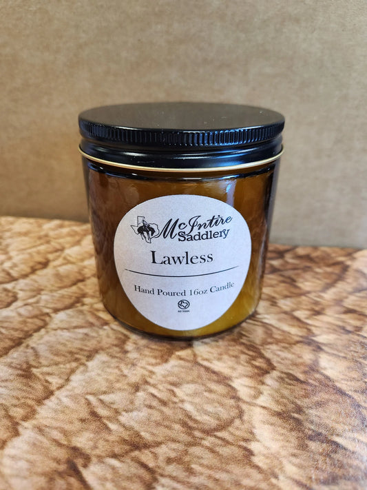 McIntire Saddlery Lawless Candle