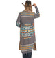 Rock & Roll Denim Charcoal Aztec Duster