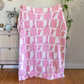 Pink Rodeo Checkered Blanket