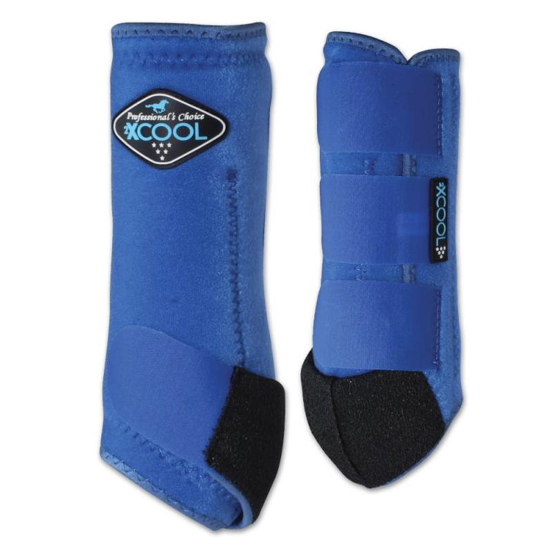 Professional's Choice 2XCool Sports Medicine Boot- Front Pairs Medium Royal Blue
