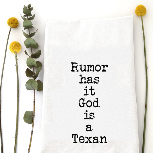 Rumor Has It Tea Towel
