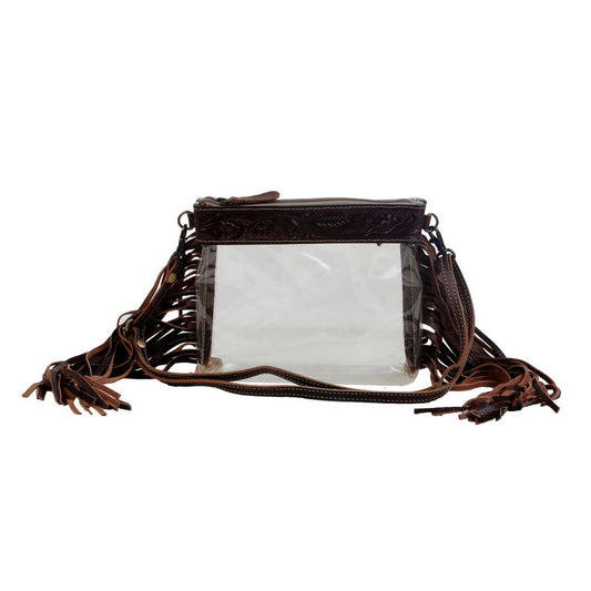 Myra Intricate Clear Bag