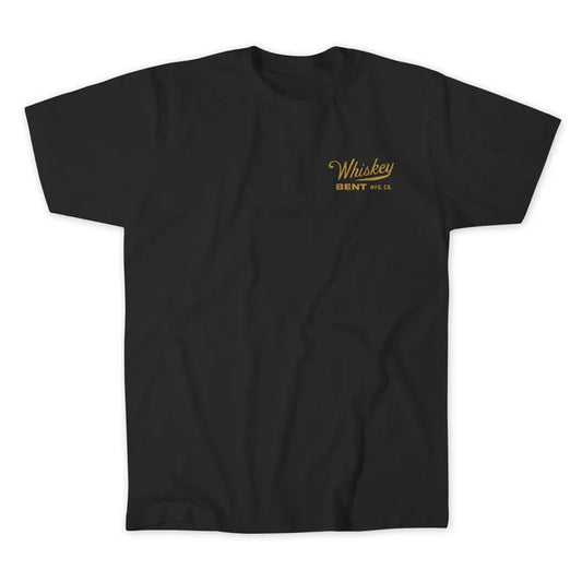 Whiskey Bent Hat Co. Supply Co T-Shirt in Black