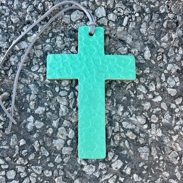 Callahan Leather Co. Cheetah Cross Freshie