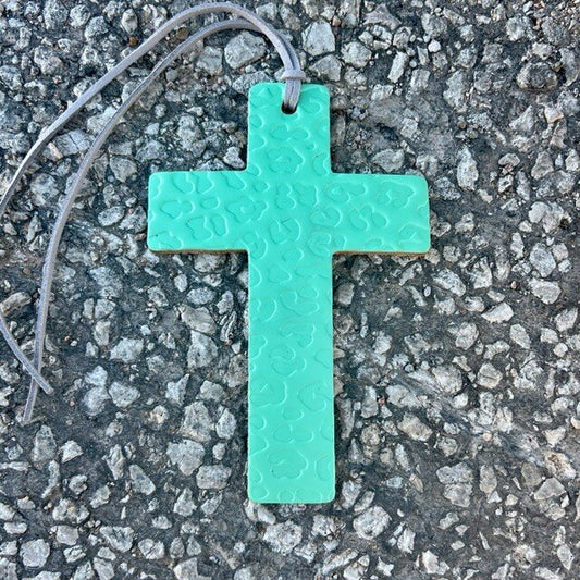 Callahan Leather Co. Cheetah Cross Freshie