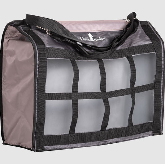 Classic Topload Hay Bag Grey Tan