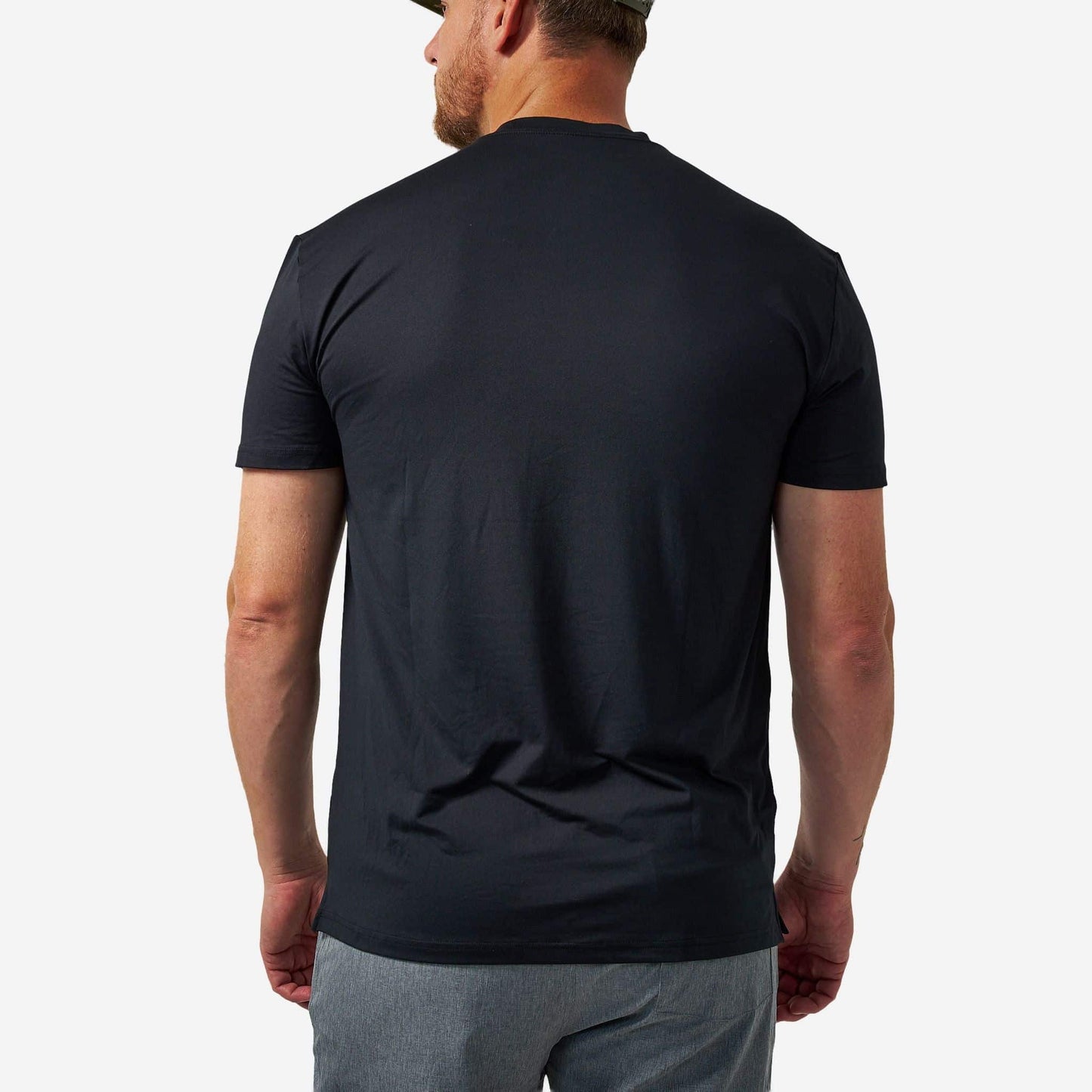Burlebo Flying B Go To Tee in Black & Classic Deer Camo