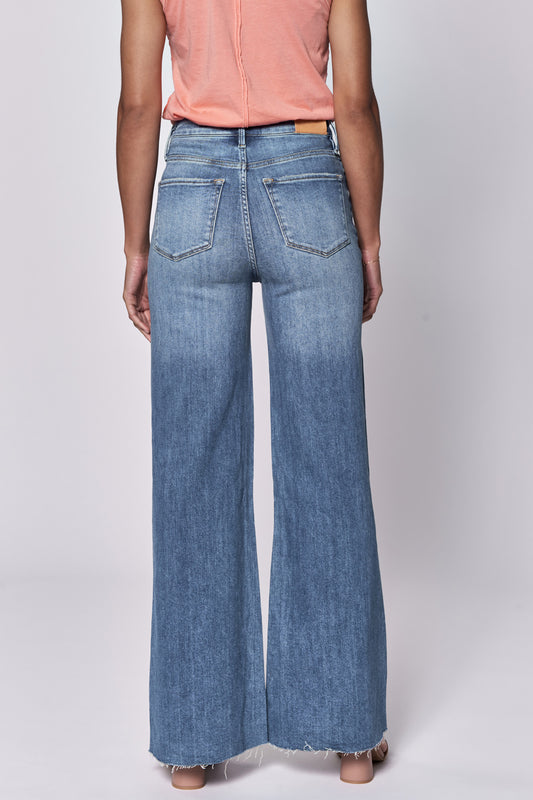 Dear John Fiona Wide Leg Jean in Natal