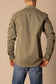 Kimes Ranch Blackout Dress Shirt in Army Green