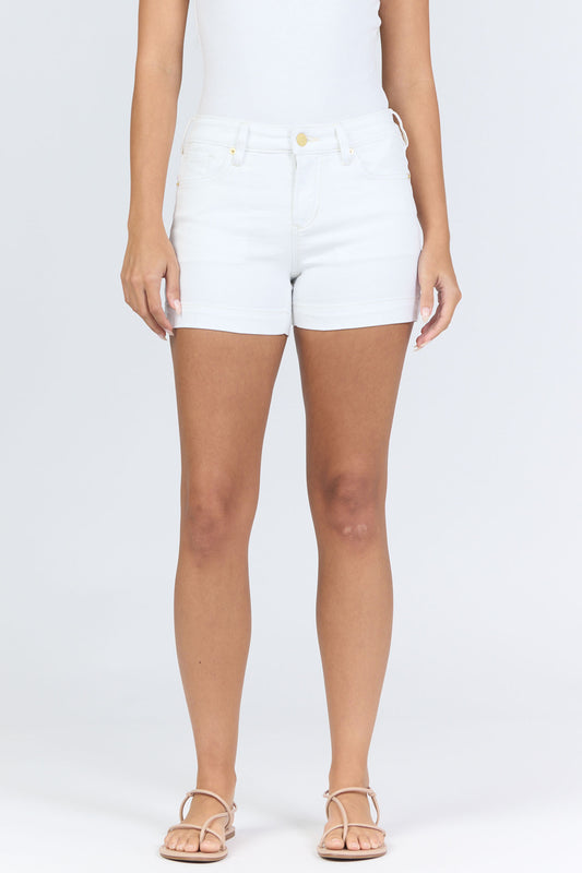 Dear John Denim Gigi Short in White