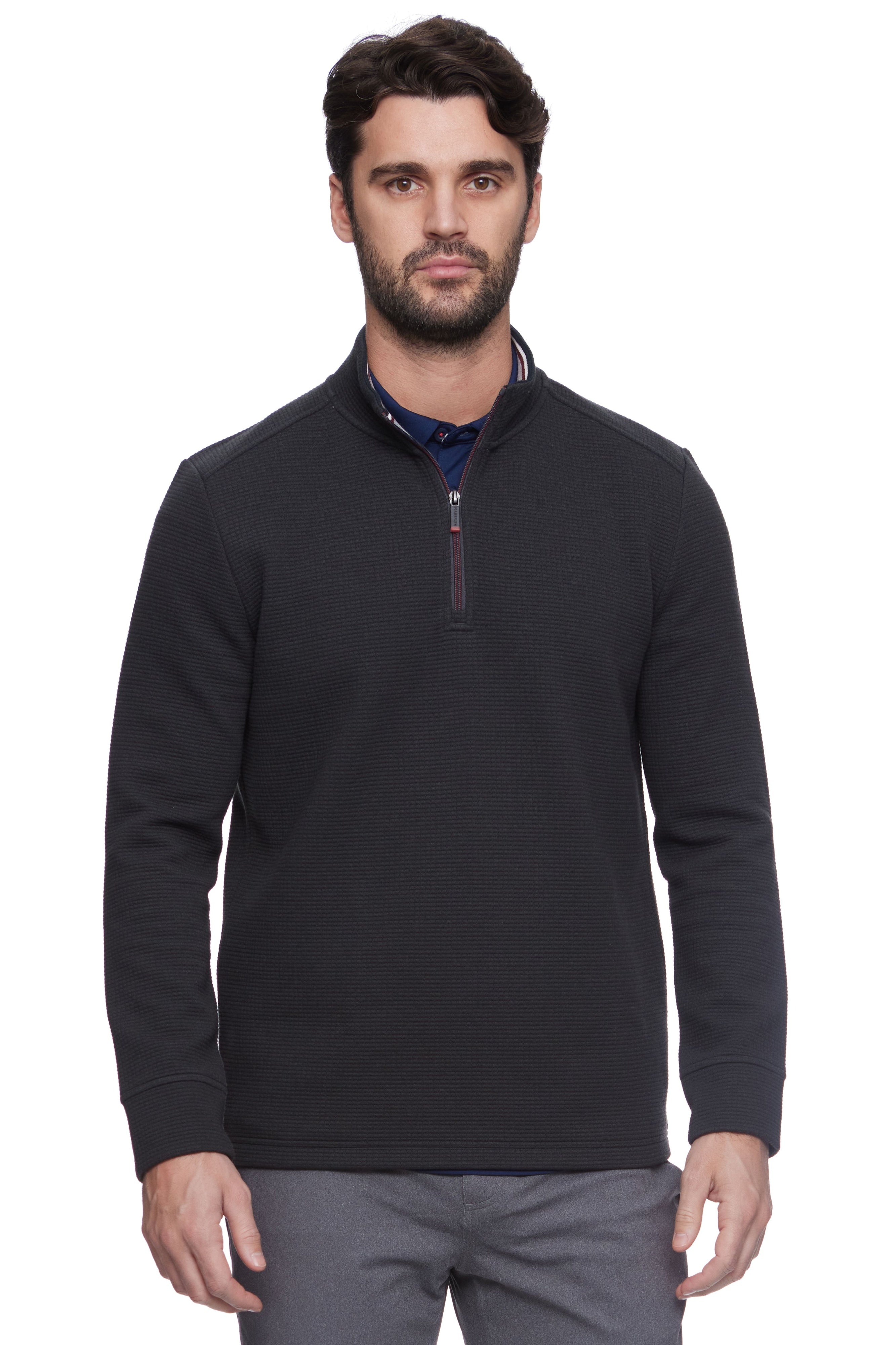 Flag & Anthem Madeflex Warren Performance 1/4-Zip in Charcoal – Cowboy ...